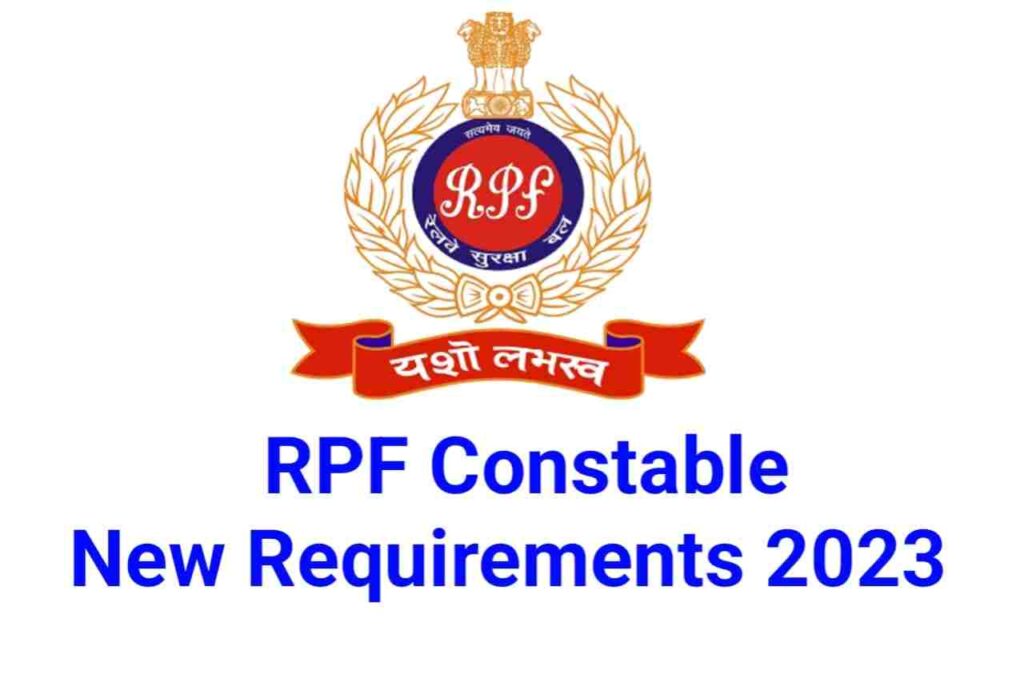 RPF Constable New Vacancy 2023