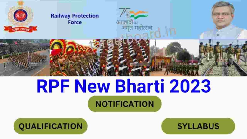 RPF Constable New Bharti 2023 notification